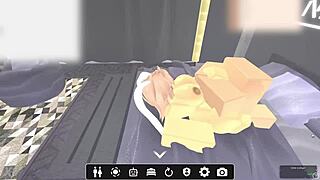 Getting fucked rough by a man with a headless cock