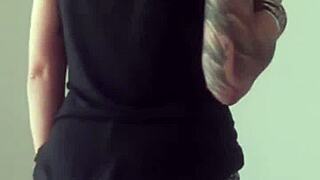 Fuckslut Vilja gets dominated and slapped in homemade humiliation 😈