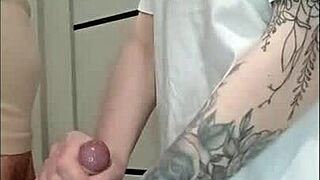 Stepmom's Friend Jerks Me Off at House Party