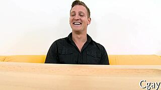 in this story, two guys engage in passionate anal sex