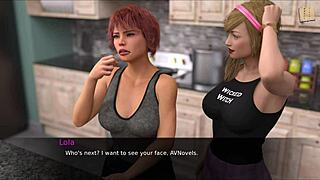 Exploring Dusklight Manor in Curvy Outfit