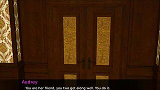 Exploring Dusklight Manor in Curvy Outfit