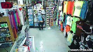 this tattooed teen is getting her pussy rammed doggystyle from behind