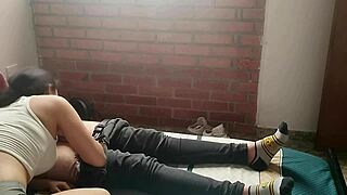 Horny Young Girl Masturbates Me And Sucks Milk With Mouth