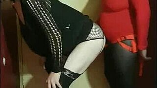 In this homemade collection, the amateur crossdresser performs ass to mouth in part three