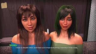 Wvm 352 showcases cute curvy outfit in 3d