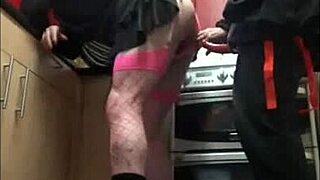 In this homemade collection, the amateur crossdresser performs ass to mouth in part three