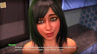 Wvm 352 showcases cute curvy outfit in 3d