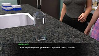 Exploring Dusklight Manor in Curvy Outfit