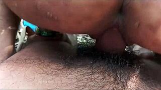 Can You Believe Desi Step Aunty’s Wild Sex in the Fields After Wedding?