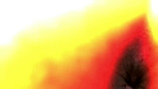 Does innocent girl masturbate for pervert's hard cock in doggystyle?