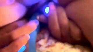 Pussy spread wide open and fucked hard to reach orgasm