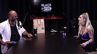 Julia Fontanelli dominates in wild group massage game