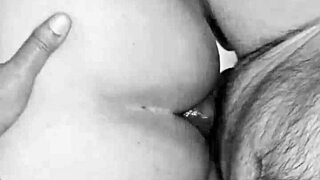 Anal Fucking In Black And White Video
