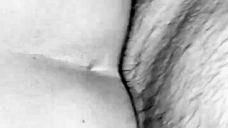 Anal Fucking In Black And White Video