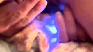 Pussy spread wide open and fucked hard to reach orgasm