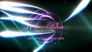 Blonde Milf's Slippery Wet Blowjob Teases Amateur Handjob Skills