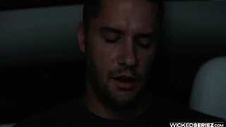 Petite blonde Iris Wicked kisses and fucks Blake Blossom in hardcore scene