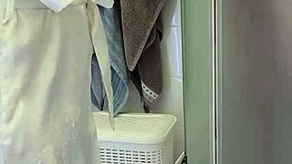 stepmom helps son masturbate