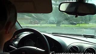 wow, blondie jerked off her step-dad!