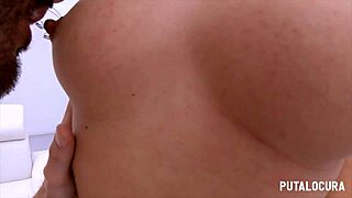 Beautiful spanish milf rides monster cock with passion