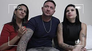 Yo, check Kel's wild double penetration with the Macettare family!