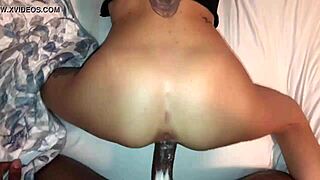 Blonde Milf Bent Over For Huge Cock Slam And Creampie