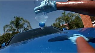 Christina copafeel showcases her round wet ass in juicy poses