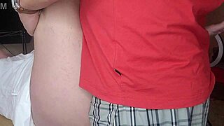 Foster Stepmom Begs for Cum in Shaved Pussy