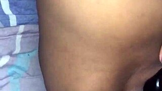 i slide big dildo deep into tight pussy with vibrator