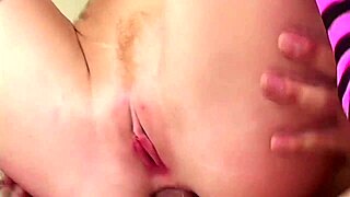 Sexy Pason sucks big cock in hot stockings