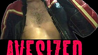 Я кладу яйца на раковину, готовлю огромный член к мощному кончанию.