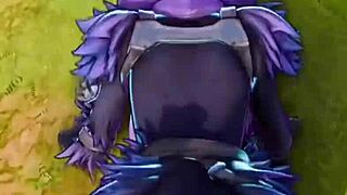 Xraven69x Fortnite Big Butt Takes Hard Anal Action