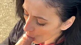 HE PUTS ALL THE CUM ON HER FACE AFTER HE FUCKS HER IN HER ROUND ASS