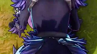 Xraven69x Fortnite Big Butt Takes Hard Anal Action