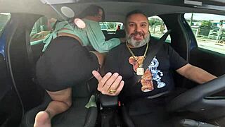 Fernanda Uzi Gives Anal on Public Street Ride