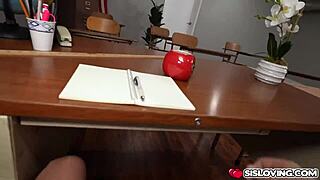 Austin Tries To HIDE But CUMS Inside Stepsister Aubree Valentine’s MOUTH