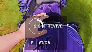 Xraven69x Fortnite Big Butt Takes Hard Anal Action