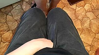 I Jerk Off to Neighbor in Kitchen During Dinner Prep