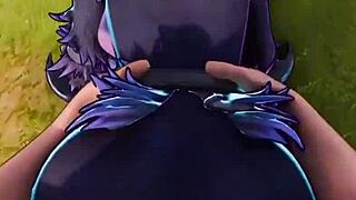 Xraven69x Fortnite Big Butt Takes Hard Anal Action