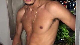 i watch garoto safado batendo punheta na janela do predio with tattoo.