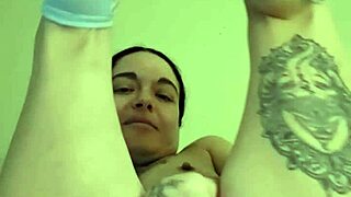 emy angel shows off petite perfect curves