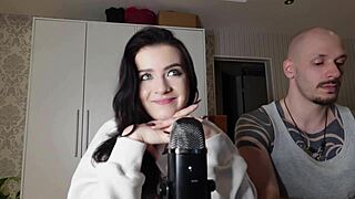 brunette petite mistress answers questions dpeggingd