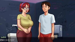 First Handjob Experience With Hard Cock