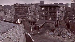 Megurine Luka bound nude in cybernetics project diva mod.