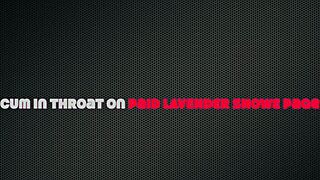 Is this the most extreme deepthroat session with huge feet and creampie?