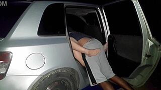 hot married brazilian chick getting wrecked by big black cock outdoors on the street