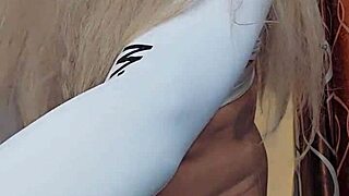 Beautiful Transsexual Blanca Nieves Showcases Crossdressing Elegance and Allure