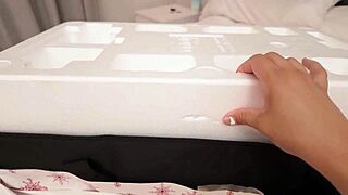 Stepmom Unwraps Stepson's Tantaly Sex Doll for Double Penetration Anal Creampie