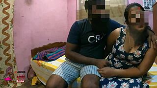 i’m so torn seeing this indian milf with big boobs cheat and sneak with neighbor!